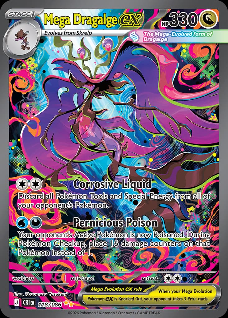 Mega Dragalge ex #118